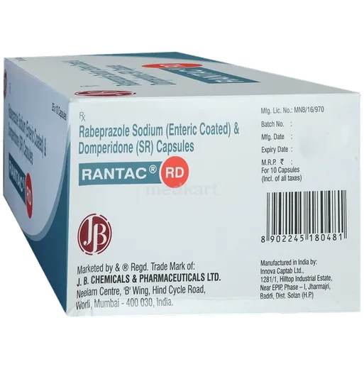 rantac rd capsule 10's
